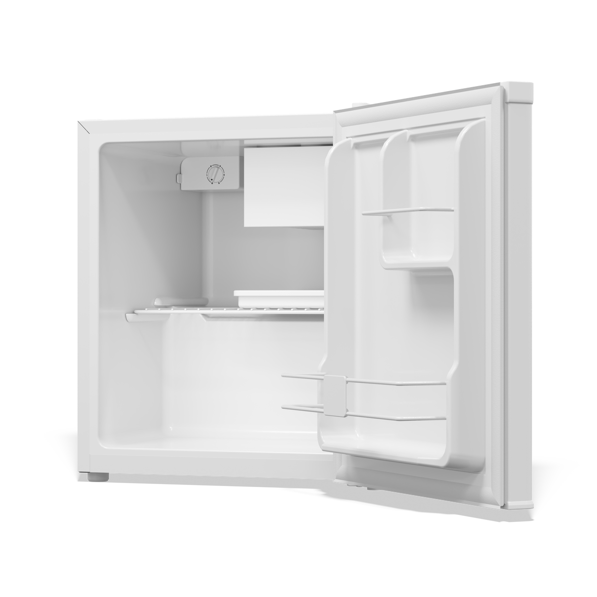 TCL 1.7 Cu. Ft Single Door Compact Refrigerator with Chiller – White TRM017S4AW