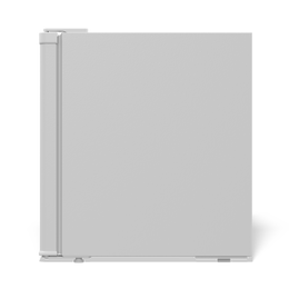 TCL 1.7 Cu. Ft Single Door Compact Refrigerator with Chiller – White TRM017S4AW