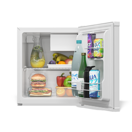TCL 1.7 Cu. Ft Single Door Compact Refrigerator with Chiller – White TRM017S4AW