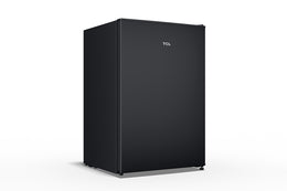 TCL 2.5-cu ft mini fridge with freezer(Black)Energy star