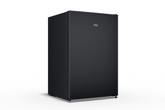 TCL 2.5-cu ft mini fridge with freezer(Black)Energy star