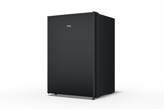 TCL 2.5-cu ft mini fridge with freezer(Black)Energy star