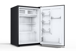 TCL 2.5-cu ft mini fridge with freezer(Black)Energy star