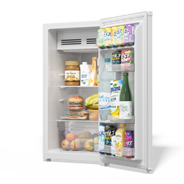 TCL 3.2 Cu. Ft. Single Door Compact Refrigerator with Chiller – White TRM032S4AW