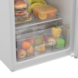 TCL 3.2 Cu. Ft. Single Door Compact Refrigerator with Chiller – White TRM032S4AW