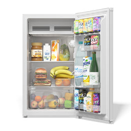 TCL 3.2 Cu. Ft. Single Door Compact Refrigerator with Chiller – White TRM032S4AW
