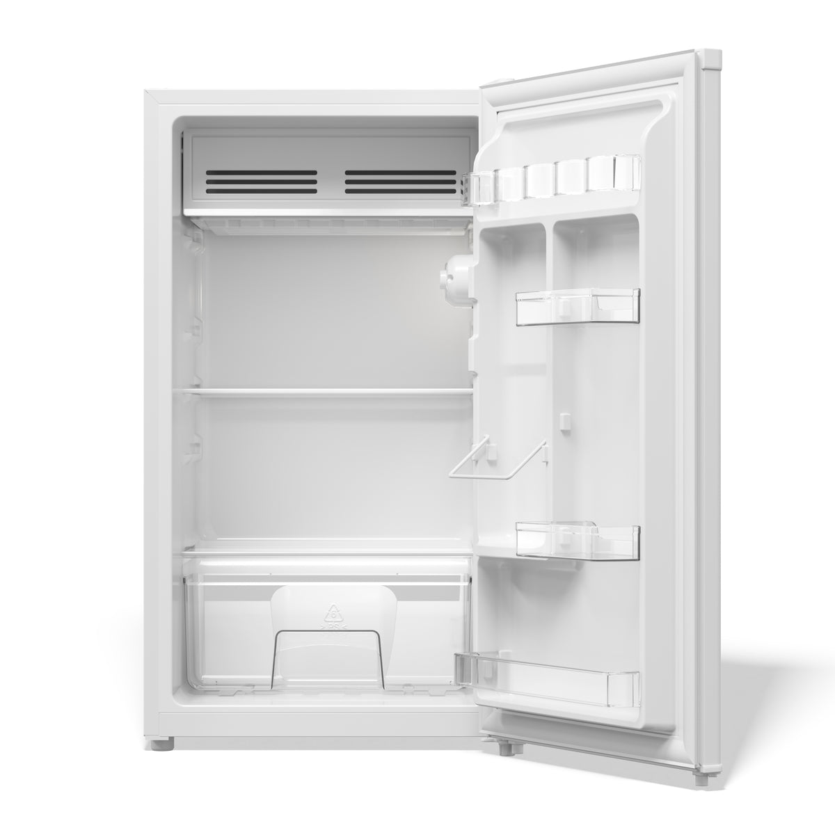 TCL 3.2 Cu. Ft. Single Door Compact Refrigerator with Chiller – White TRM032S4AW