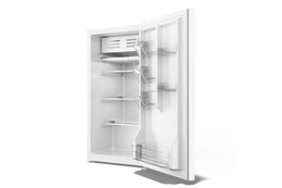 TCL 3.5-cu ft mini fridge with freezer(White)Energy star