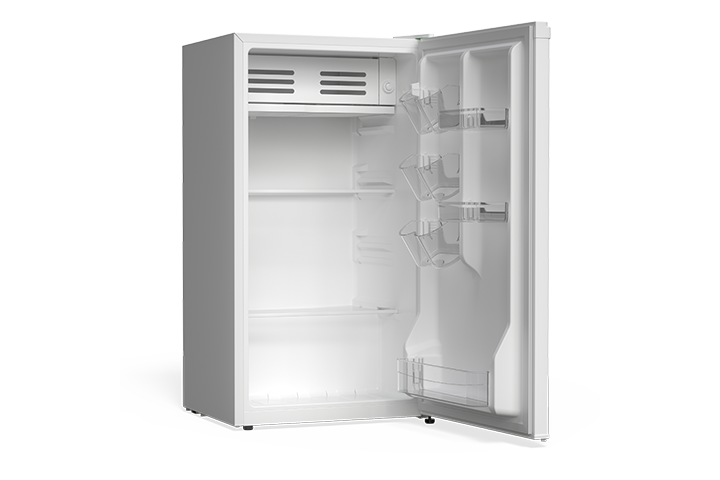 TCL 3.1 Cu.Ft Single Door Mini Refrigerator White - TRM31S4AW