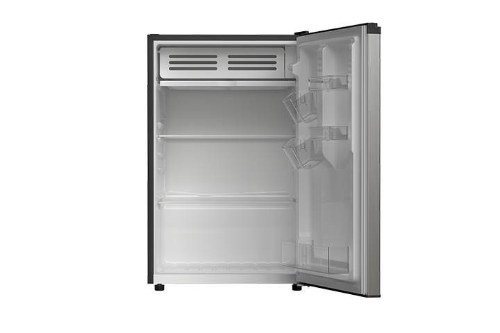 TCL 4.5 Cu.Ft Single Door Mini Refrigerator Silver - TRM45S4AV