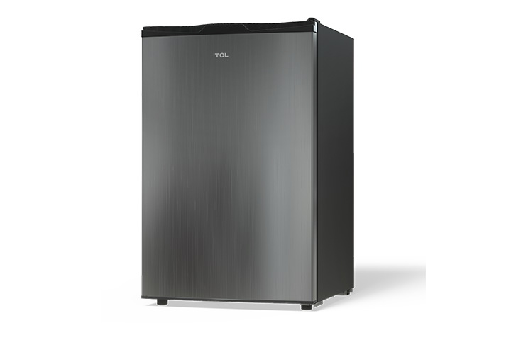 TCL 4.5 Cu.Ft Single Door Mini Refrigerator Silver - TRM45S4AV