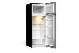 TCL 7.3 Cu.Ft. Two Door Refrigerator Stainless- TRT07T4AL