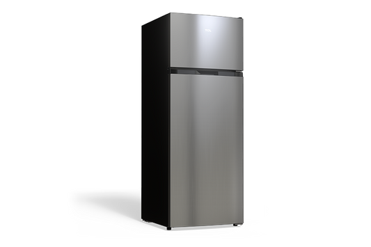TCL 7.3 Cu.Ft. Two Door Refrigerator Stainless- TRT07T4AL
