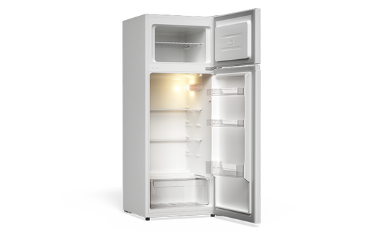 TCL 7.3 Cu.Ft. Two Door Refrigerator White - TRT07T4AW