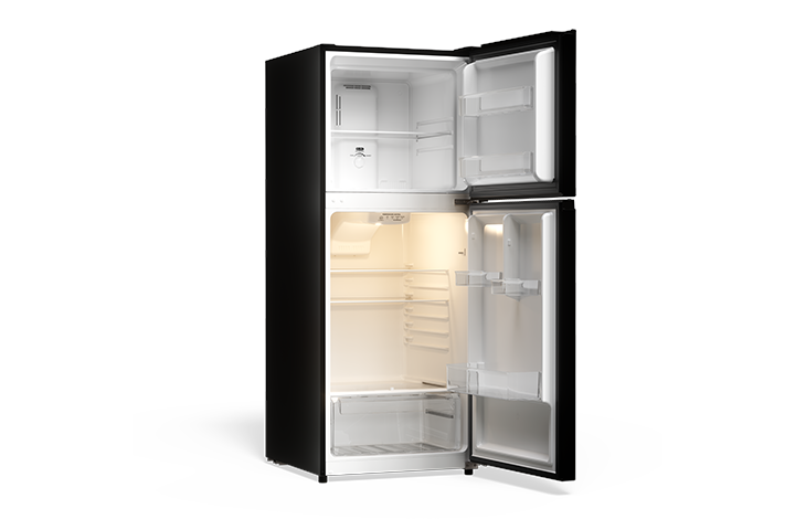 TCL 10.1 Cu.Ft. Two Door Refrigerator Black- TRT10T4AB | TCL USA