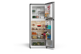 TCL 10.1 Cu.Ft. Two Door Refrigerator Stainless- TRT10T4AL