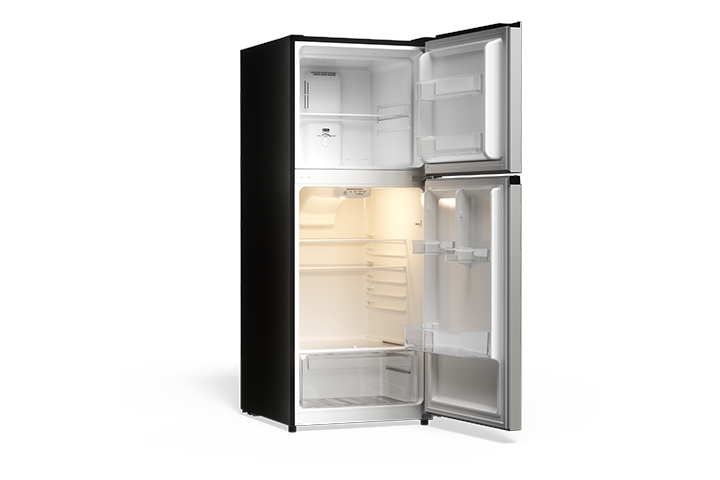 TCL 10.1 Cu.Ft. Two Door Refrigerator Stainless- TRT10T4AL | TCL
