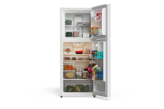 TCL 10.1 Cu.Ft. Two Door Refrigerator White - TRT10T4AW