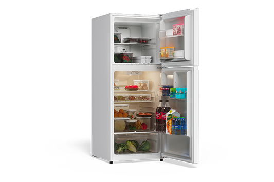 TCL 10.1 Cu.Ft. Two Door Refrigerator White - TRT10T4AW