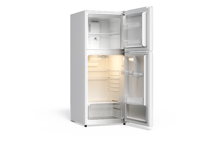TCL 10.1 Cu.Ft. Two Door Refrigerator White - TRT10T4AW | TCL USA