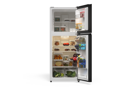 TCL 11.6 Cu.Ft. Two Door Refrigerator Black- TRT12T4AB