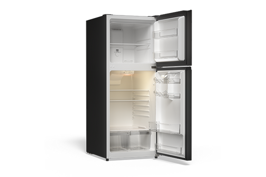 TCL 11.6 Cu.Ft. Two Door Refrigerator Black- TRT12T4AB