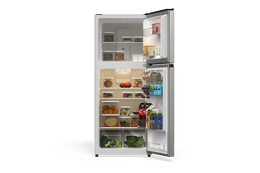 TCL 11.6 Cu.Ft. Two Door Refrigerator Stainless- TRT12T4AL