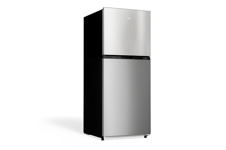 TCL 11.6 Cu.Ft. Two Door Refrigerator Stainless- TRT12T4AL