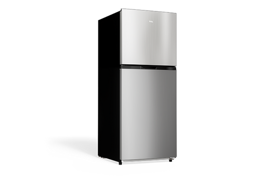 TCL 11.6 Cu.Ft. Two Door Refrigerator Stainless- TRT12T4AL