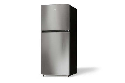 TCL 11.6 Cu.Ft. Two Door Refrigerator Stainless- TRT12T4AL