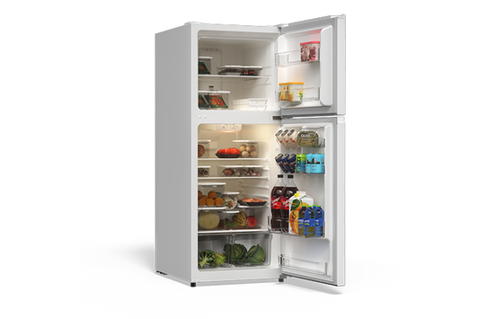 TCL 11.6 Cu.Ft. Two Door Refrigerator White - TRT12T4AW