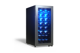 TCL 38 Bottles Single Temperature Zone Free Standing Wine Cooler - TRW38F6AS