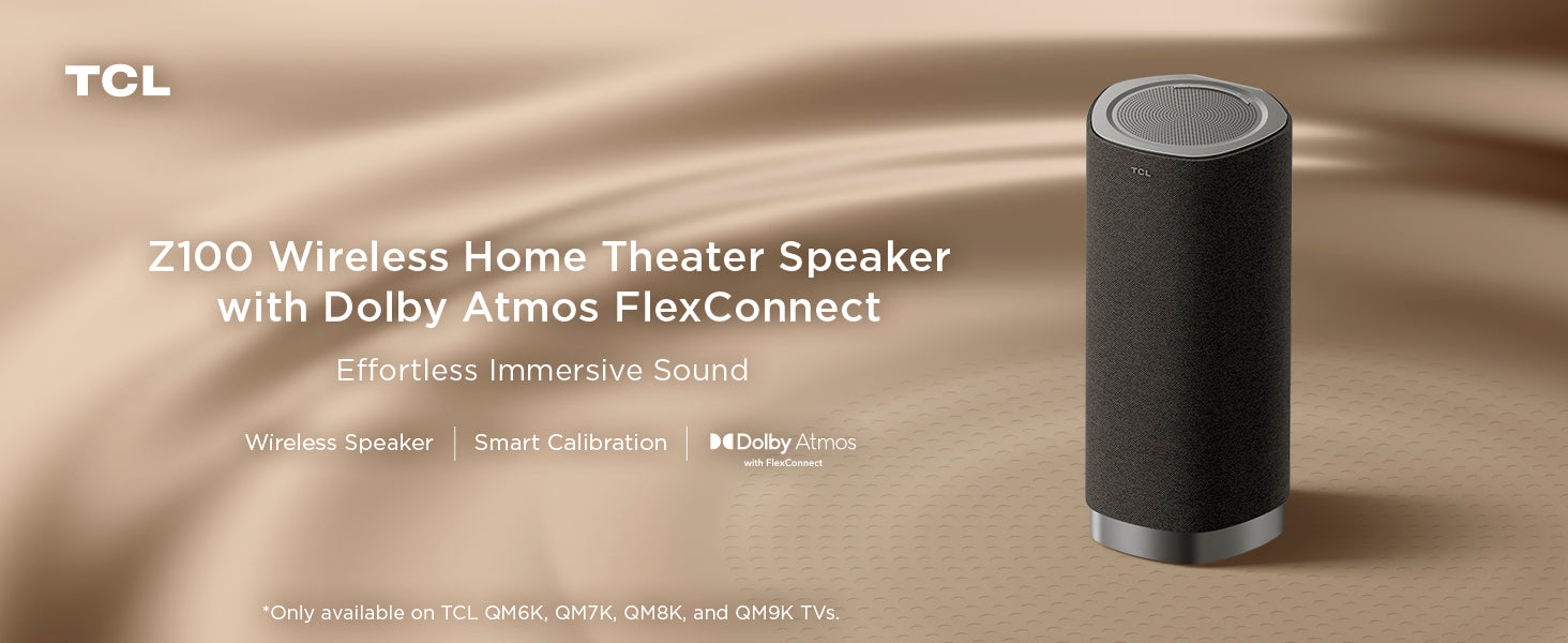 TCL Z100 Wireless Home Theater Speaker with Dolby Atmos