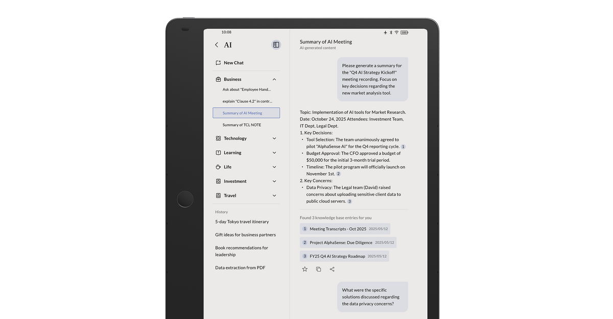 TCL animated product feature image