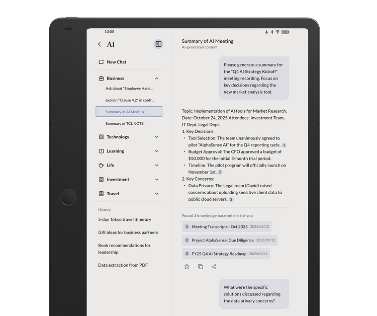 TCL animated product feature image