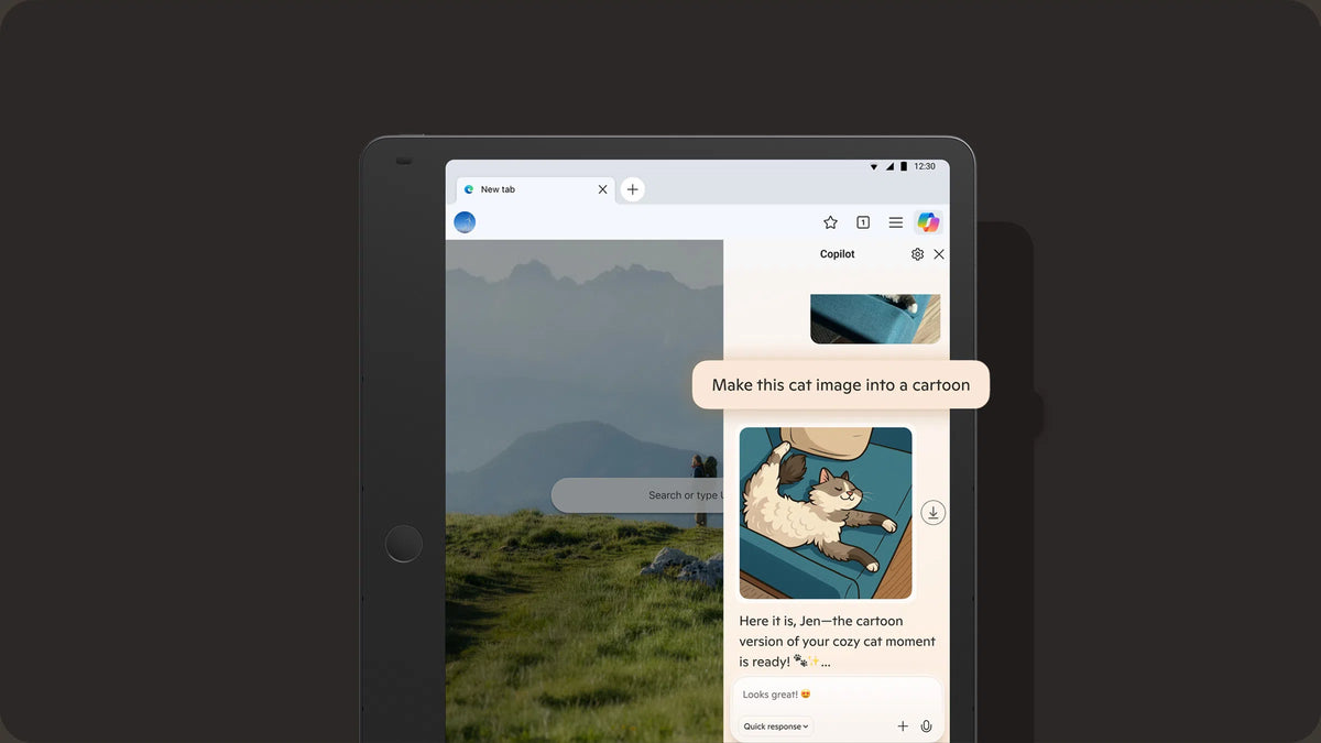TCL AI feature graphic about image generation